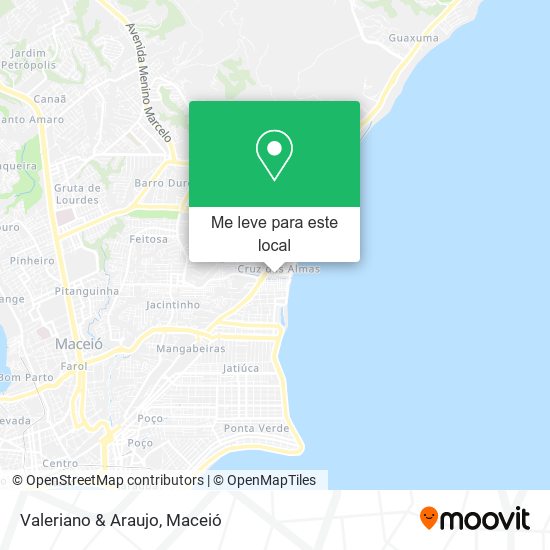 Valeriano & Araujo mapa