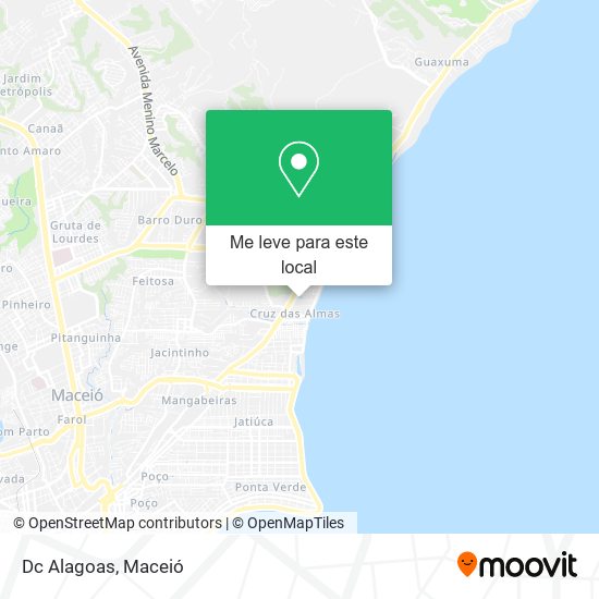 Dc Alagoas mapa