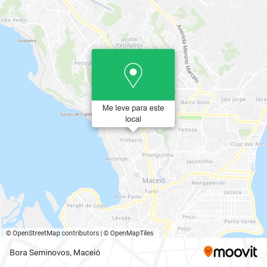 Bora Seminovos mapa