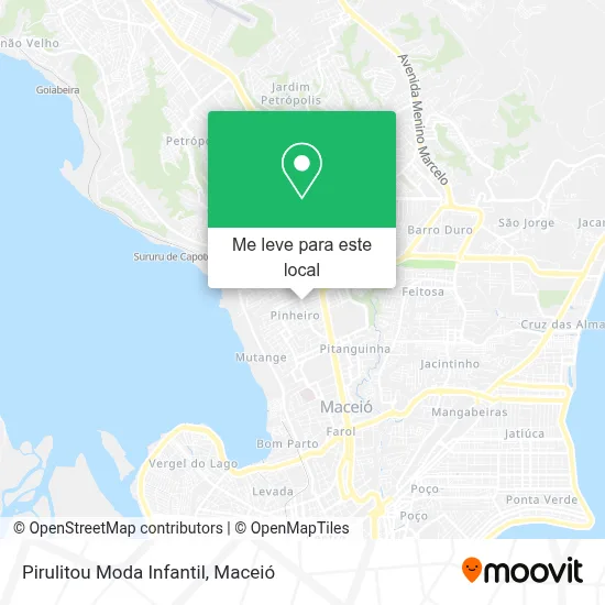 Pirulitou Moda Infantil mapa