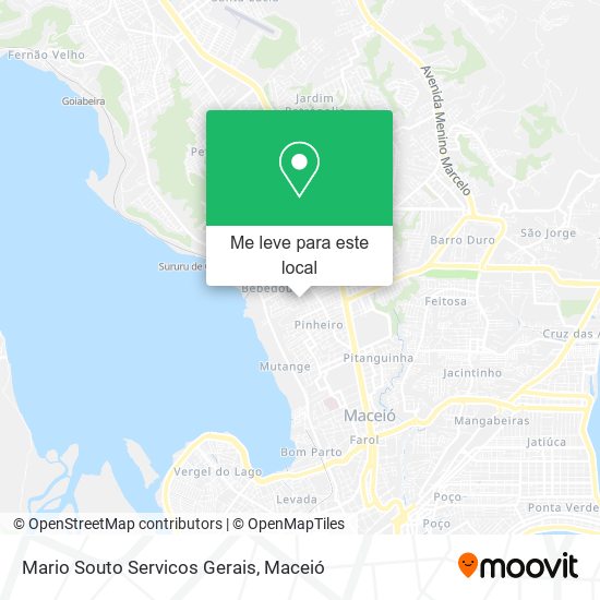 Mario Souto Servicos Gerais mapa