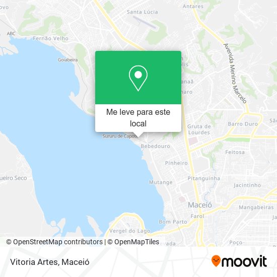 Vitoria Artes mapa