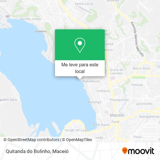 Quitanda do Bolinho mapa