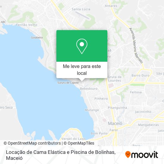Locação de Cama Elástica e Piscina de Bolinhas mapa