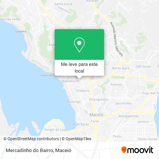 Mercadinho do Bairro mapa