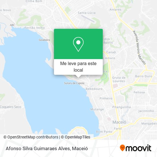 Afonso Silva Guimaraes Alves mapa