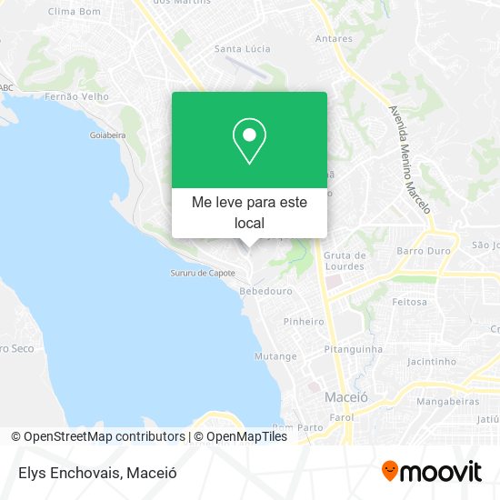 Elys Enchovais mapa