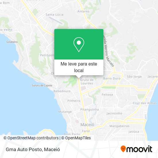 Gma Auto Posto mapa