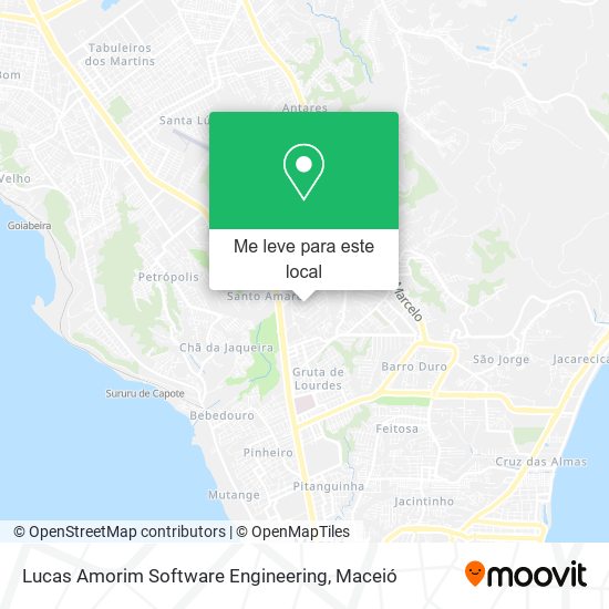 Lucas Amorim Software Engineering mapa