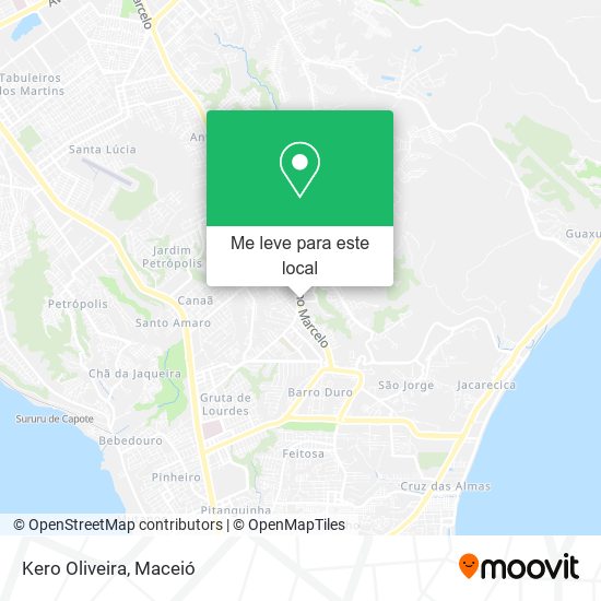 Kero Oliveira mapa