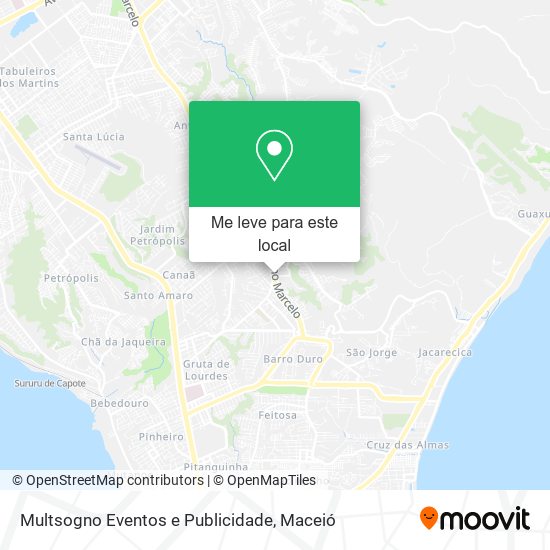 Multsogno Eventos e Publicidade mapa