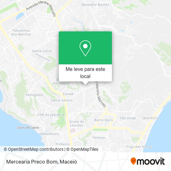 Mercearia Preco Bom mapa