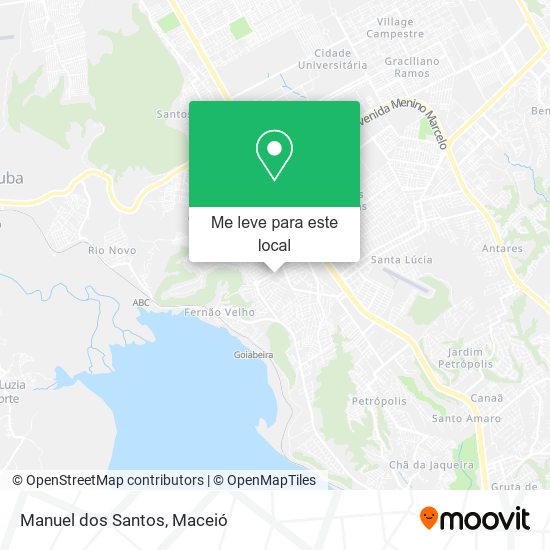 Manuel dos Santos mapa