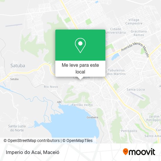 Imperio do Acai mapa