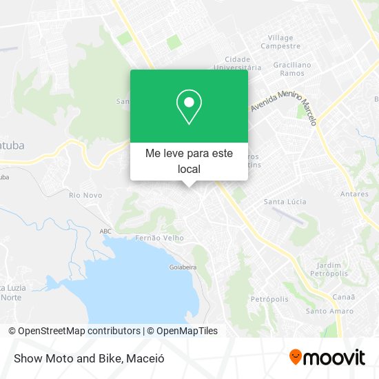 Show Moto and Bike mapa