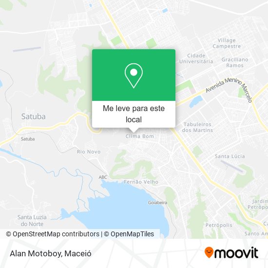 Alan Motoboy mapa