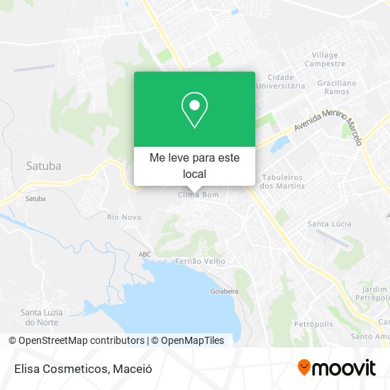 Elisa Cosmeticos mapa