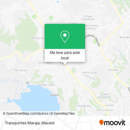 Transportes Maraja mapa