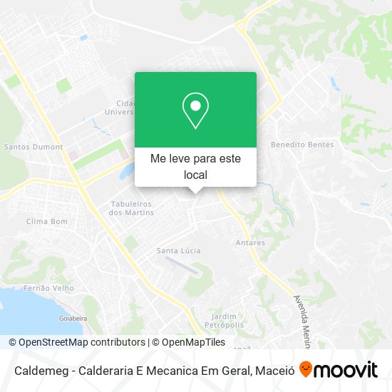 Caldemeg - Calderaria E Mecanica Em Geral mapa