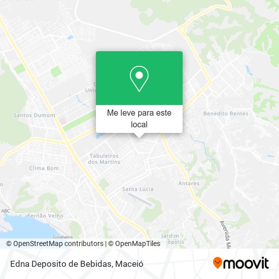 Edna Deposito de Bebidas mapa
