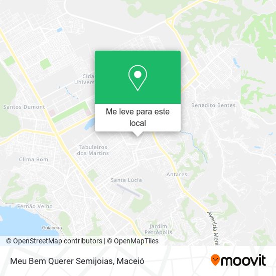 Meu Bem Querer Semijoias mapa