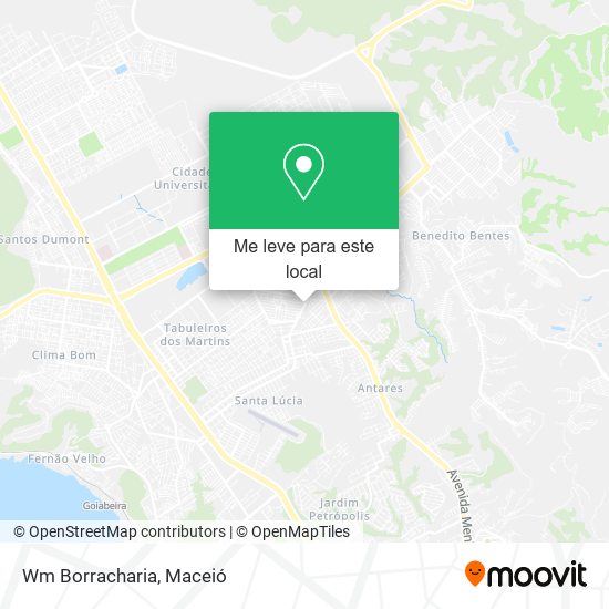 Wm Borracharia mapa
