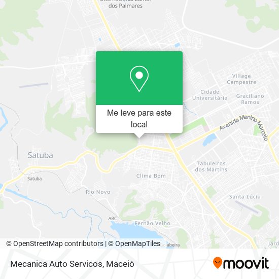 Mecanica Auto Servicos mapa