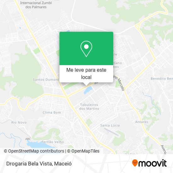 Drogaria Bela Vista mapa