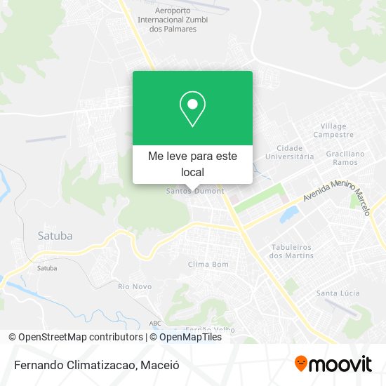 Fernando Climatizacao mapa