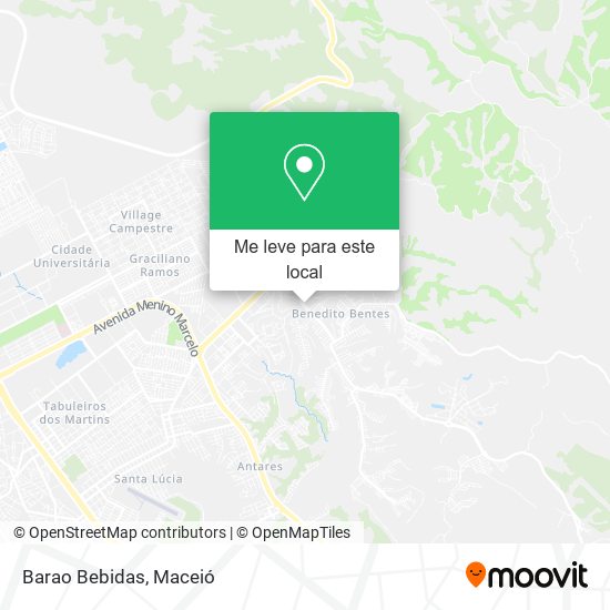 Barao Bebidas mapa