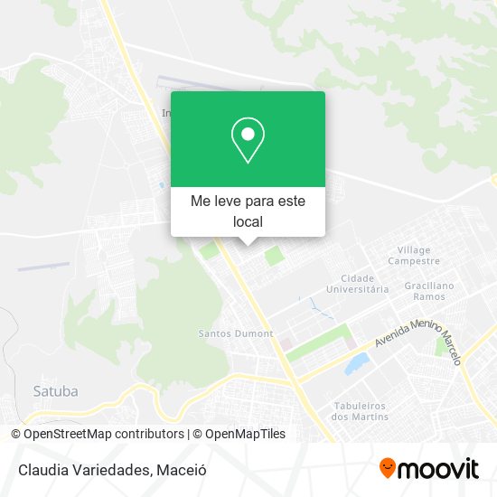 Claudia Variedades mapa