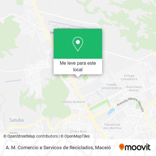 A. M. Comercio e Servicos de Reciclados mapa