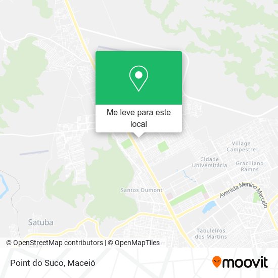 Point do Suco mapa