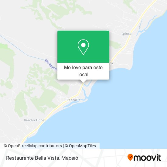 Restaurante Bella Vista mapa