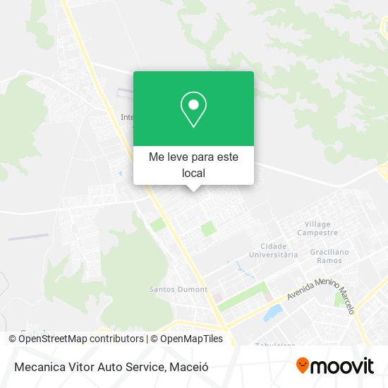 Mecanica Vitor Auto Service mapa