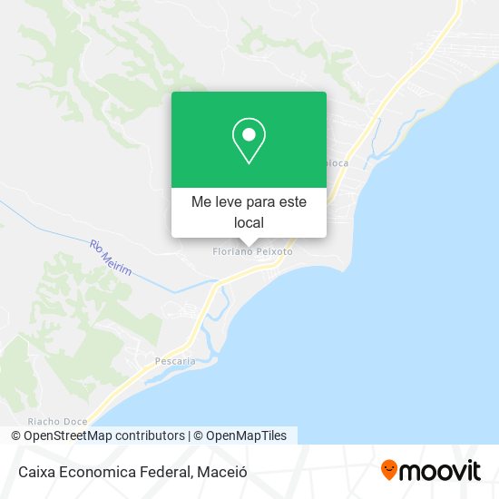 Caixa Economica Federal mapa