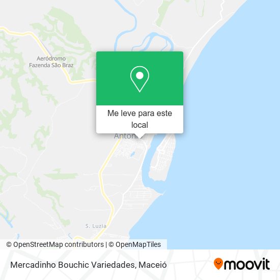 Mercadinho Bouchic Variedades mapa