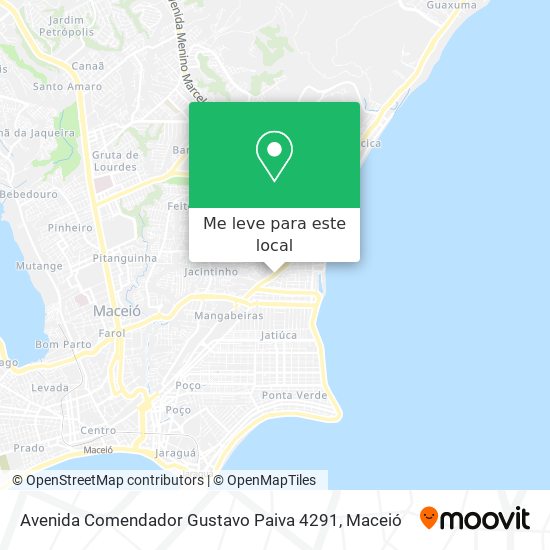 Avenida Comendador Gustavo Paiva 4291 mapa