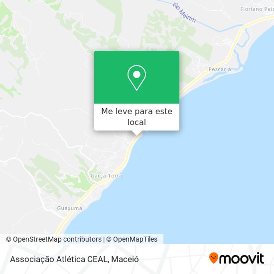 Associação Atlética CEAL mapa