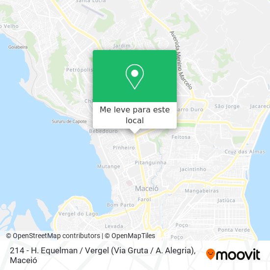 214 - H. Equelman / Vergel (Via Gruta / A. Alegria) mapa