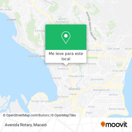 Avenida Rotary mapa