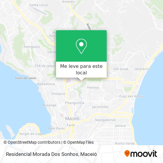 Residencial Morada Dos Sonhos mapa