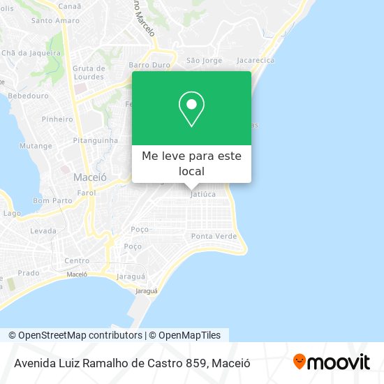 Avenida Luiz Ramalho de Castro 859 mapa