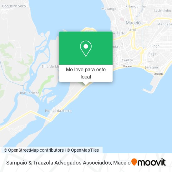 Sampaio & Trauzola Advogados Associados mapa