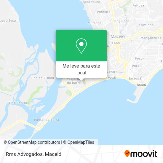 Rms Advogados mapa