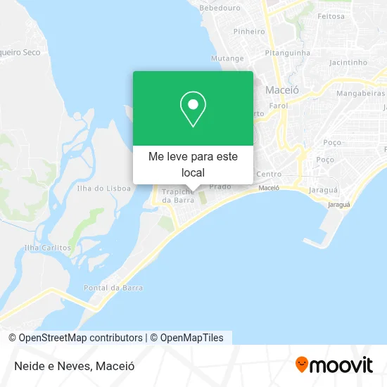 Neide e Neves mapa