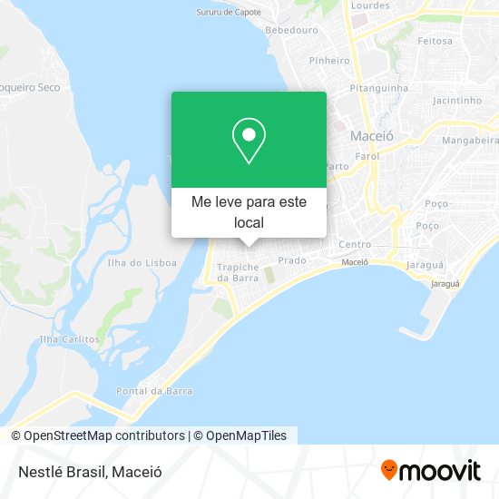 Nestlé Brasil mapa