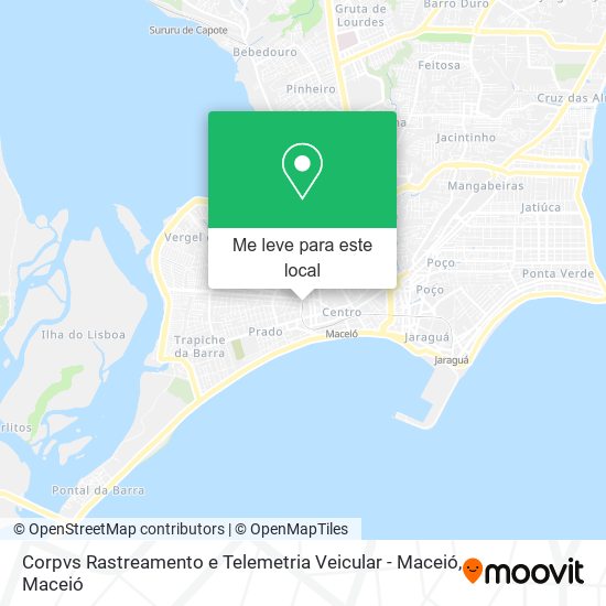 Corpvs Rastreamento e Telemetria Veicular - Maceió mapa