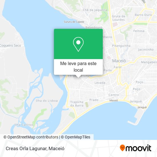 Creas Orla Lagunar mapa