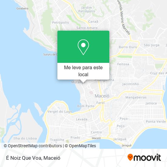 É Noiz Que Voa mapa